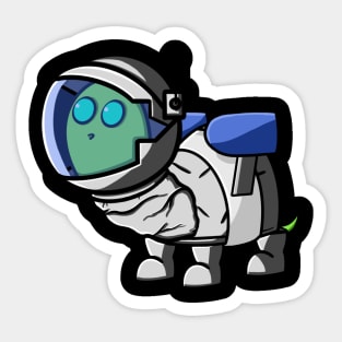 Turtle #10 Astronaut Sticker